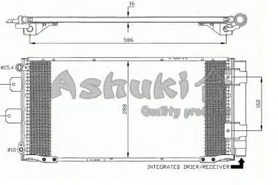 Конденсатор, кондиционер ASHUKI купить