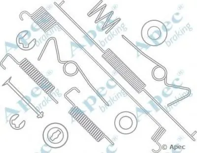 Комплектующие, тормозная колодка APEC braking купить