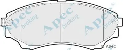 Комплект тормозных колодок, дисковый тормоз APEC braking купить