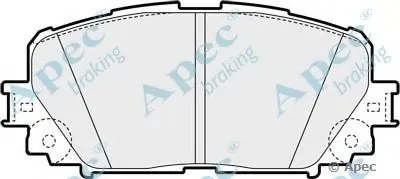 Комплект тормозных колодок, дисковый тормоз APEC braking купить