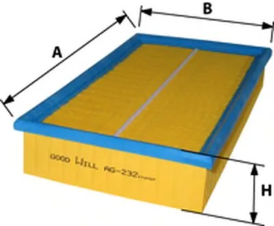 Воздушный фильтр Air Filter for MERCEDES GOODWILL купить