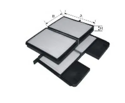 Фильтр, воздух во внутренном пространстве Cabin filter (Standart) for TOYOTA GOODWILL купить