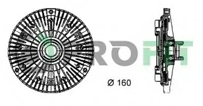 Сцепление, вентилятор радиатора PROFIT купить