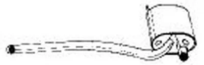 Средний глушитель выхлопных газов AKS DASIS купить