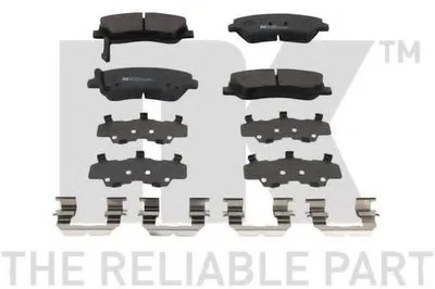 Комплект тормозных колодок, дисковый тормоз NK купить