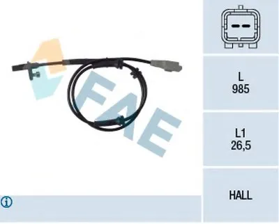 Датчик, частота вращения колеса FAE купить