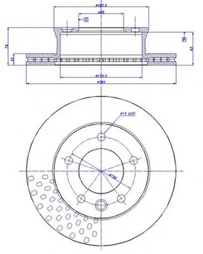 Тормозной диск HC CAR купить