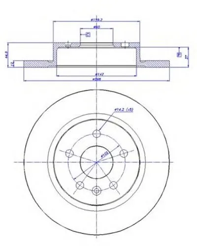 Тормозной диск CAR купить
