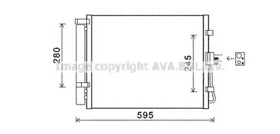 Конденсатор, кондиционер AVA QUALITY COOLING купить