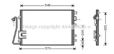 Конденсатор, кондиционер AVA QUALITY COOLING купить