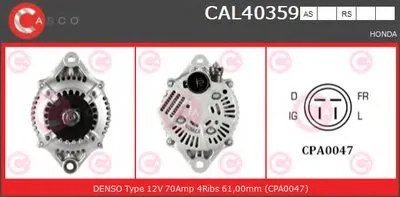 Генератор BRAND NEW SERIES CASCO купить