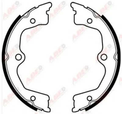 Комплект тормозных колодок, стояночная тормозная система ABE купить