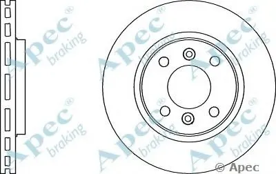 Тормозной диск APEC braking купить