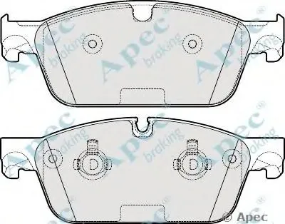 Комплект тормозных колодок, дисковый тормоз APEC braking купить