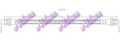 Тормозной шланг BROVEX-NELSON купить