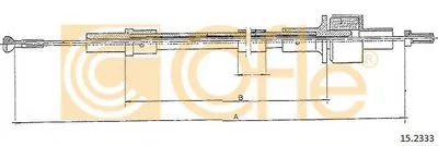 Тросик сцепления COFLE купить