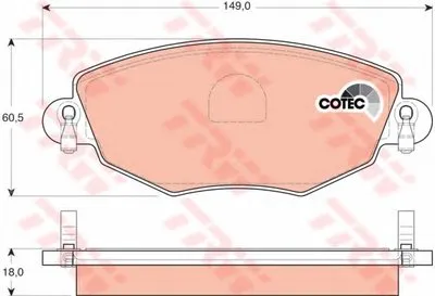 Комплект тормозных колодок, дисковый тормоз Dr!ve+ купить