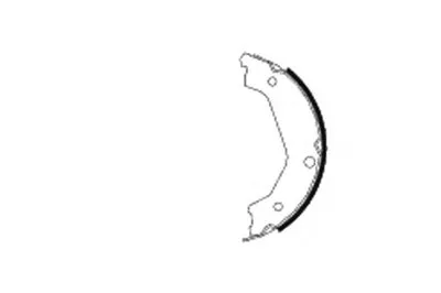 Комплект тормозных колодок, стояночная тормозная система HELLA купить