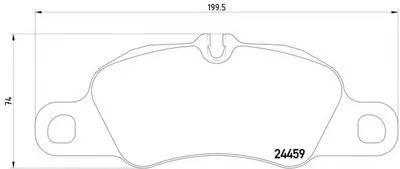 Комплект тормозных колодок, дисковый тормоз HELLA купить