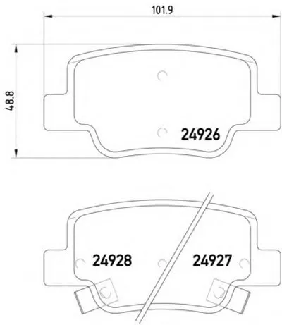 Комплект тормозных колодок, дисковый тормоз HELLA купить