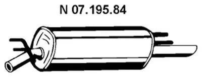 Глушитель выхлопных газов конечный EBERSPÄCHER купить