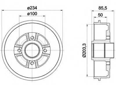 Тормозной барабан MINTEX купить