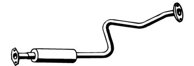 Средний глушитель выхлопных газов WALKER купить