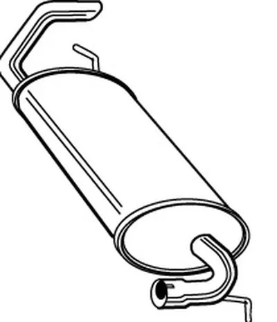 Глушитель выхлопных газов конечный WALKER купить