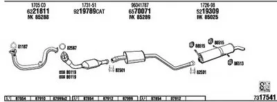 Система выпуска ОГ WALKER купить