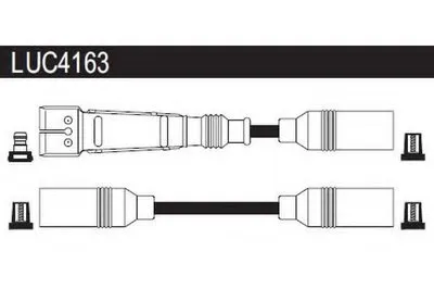 Комплект проводов зажигания LUCAS ELECTRICAL купить