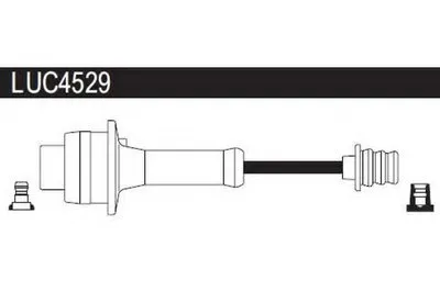 Комплект проводов зажигания LUCAS ELECTRICAL купить