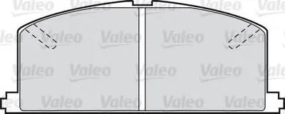 Комплект тормозных колодок, дисковый тормоз VALEO купить