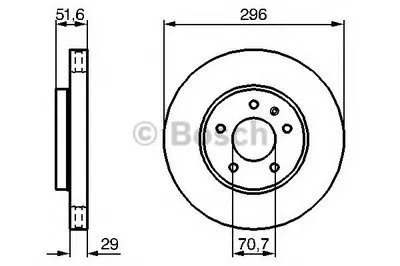 Тормозной диск BOSCH купить