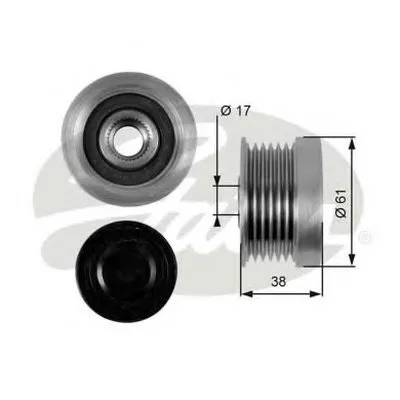 Механизм свободного хода генератора DriveAlign® GATES купить