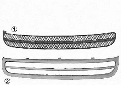 Решетка вентилятора, буфер VAN WEZEL купить