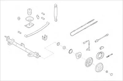 Подвеска колеса MONROE купить