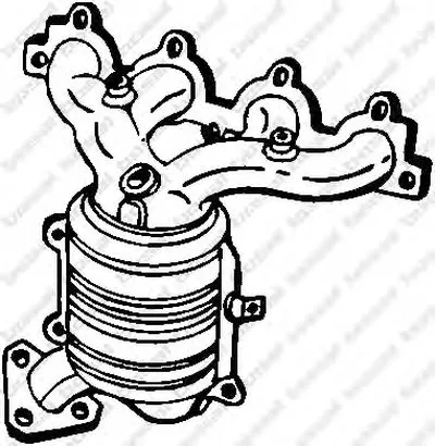 Катализатор для переоборудования BOSAL купить