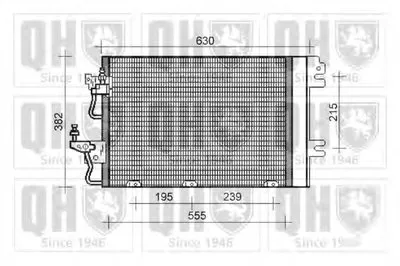 Конденсатор, кондиционер QUINTON HAZELL купить