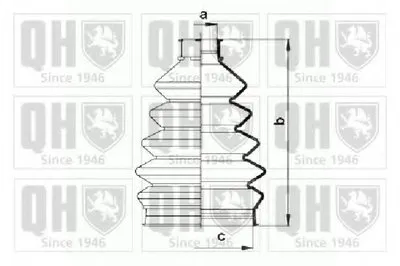 Комплект пылника, приводной вал QUINTON HAZELL купить