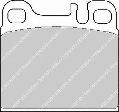 Комплект тормозных колодок, дисковый тормоз PREMIER FERODO купить