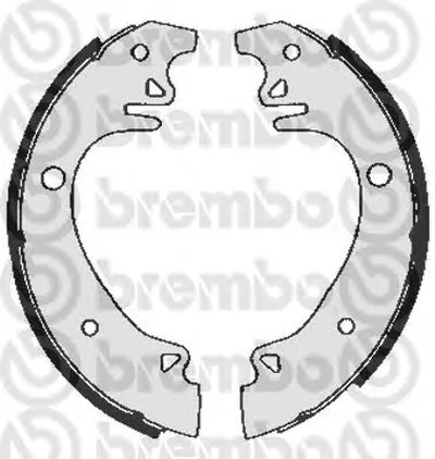 Комплект тормозных колодок BREMBO купить
