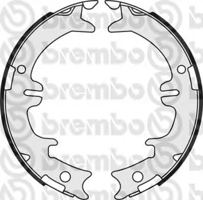 Комплект тормозных колодок, стояночная тормозная система BREMBO купить