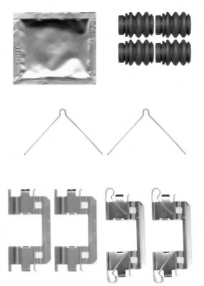 Комплектующие, колодки дискового тормоза MINTEX купить