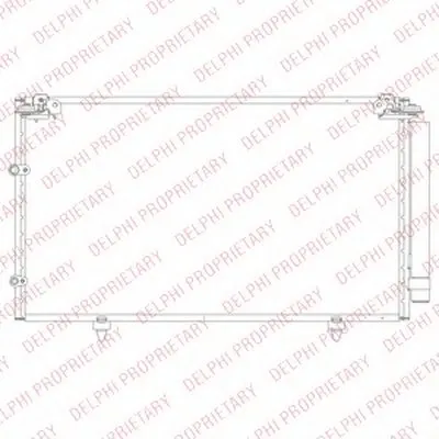 Конденсатор, кондиционер DELPHI купить