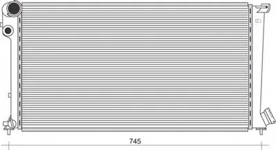 Радиатор, охлаждение двигателя MAGNETI MARELLI купить