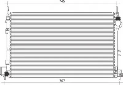 Радиатор, охлаждение двигателя MAGNETI MARELLI купить