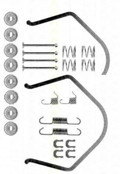 Комплектующие, тормозная колодка TRISCAN купить
