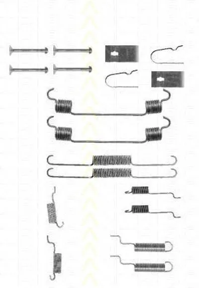 Комплектующие, тормозная колодка TRISCAN купить