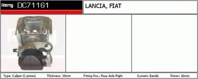 Тормозной суппорт Remanufactured REMY (Multiline) DELCO REMY купить