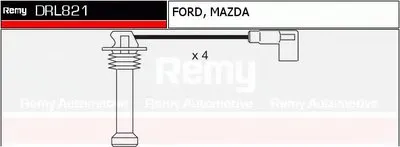 Комплект проводов зажигания Brand New REMY (Multiline) DELCO REMY купить